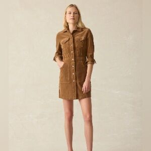Faherty Softstretch Cord Michelle Dress